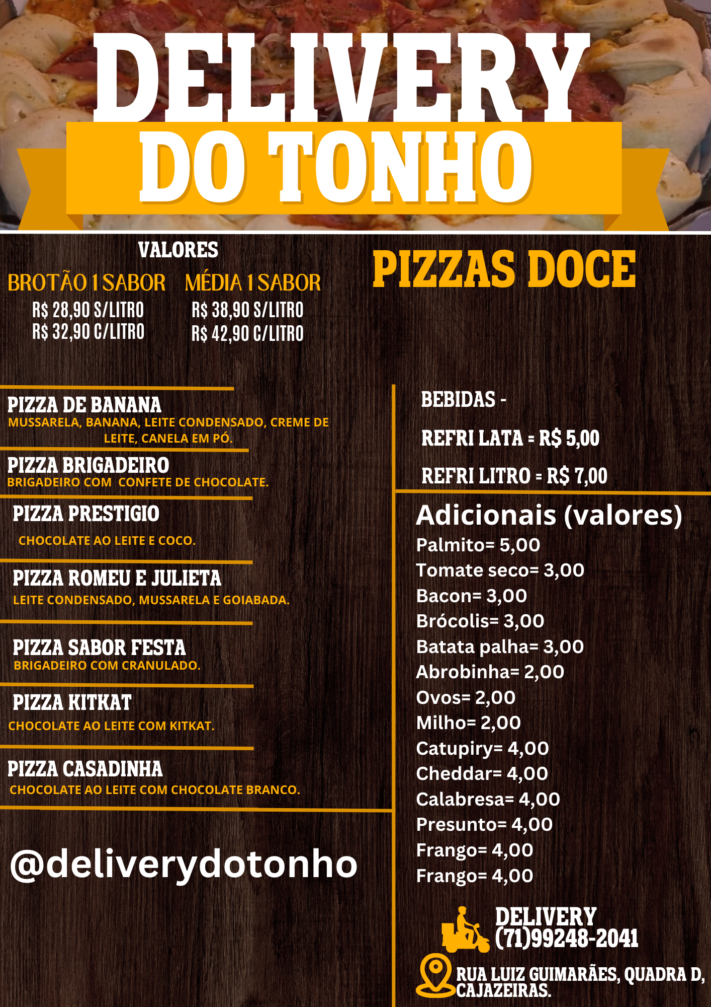 Pizza Doce